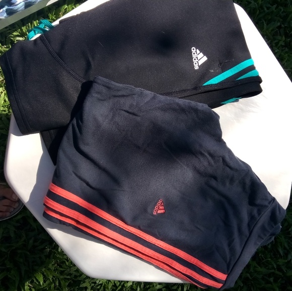 adidas Pants - 👖2 pairs of Addidas cropped leggings 👖
